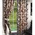 Attractivehomes Beautiful Polyester Printed Window Curtain Set of 2