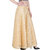 Papsara Gold Net Women Party Wear Skirt