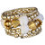 JewelMaze Gold Plated White Thread Bracelet