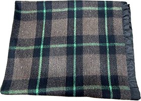 Peponi 2.5 Kg Checkered woolen with satin border Single