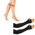 Nandini Combo of SkinKnee Length Stockings and Black Arm Sleeves
