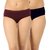 JIL- Delux Women's Pack Of 2 Plain Panty ( Color May Vary)