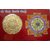 Goddess Laxmi Dhan Laxmi Vaibhav Pocket Yantra Gold Plated Coin In Card Gifts