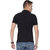 Concepts Black Plain Cotton Blend Polo Tshirt