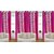 Avi Trendz kolaveri pink window curtains set of 4(4x5)