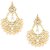 Aabhu Bollywood Inspired Pearl Polki Stylish Fancy Party Wear Traditional Drop Earrings Jewellery For Girls Women