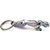 MOCOMO Pair of Jaguar Key Chain Silver (set of 2)