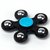 Pickadda Gyro Finger Spinner (5 Corners for Stress/Anxiety/Autism/Focusing)- Assorted Colours