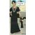 Cotton Embroidered Nighty 110 Black  Night Gown Lounge Wear Womens Bed Slip Maxi