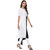 Janasya Women's White Printed Crepe Asymmetric Kurti