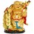 only4you Feng Shui Wealth Coin Bag Happy Laughing Maitreya Buddha Statue