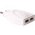 Callmate Dual USB 2.4Amp Fast Charger with Micro Cable - White
