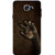 Galaxy J7 Max Case, Galaxy On Max Case, Ghost Hand Dark Brown Slim Fit Hard Case Cover/Back Cover for Samsung Galaxy J7 Max