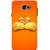 Galaxy J7 Max Case, Galaxy On Max Case, Lion Cartoon Yellow Orange Slim Fit Hard Case Cover/Back Cover for Samsung Galaxy J7 Max