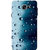 Galaxy J7 Max Case, Galaxy On Max Case, Water Droplets Blue Black Slim Fit Hard Case Cover/Back Cover for Samsung Galaxy J7 Max