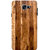 Galaxy J7 Max Case, Galaxy On Max Case, Wooden Texture Light Brown Slim Fit Hard Case Cover/Back Cover for Samsung Galaxy J7 Max