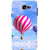 Galaxy J7 Max Case, Galaxy On Max Case, Air Balloon Sky Blue Slim Fit Hard Case Cover/Back Cover for Samsung Galaxy J7 Max