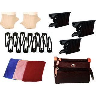 Buy 0 Stockings 3 Clutcher Utility Pouch 3 Hand Towel 12 Hair