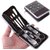 Manicure Set compact carry anywhere in Purce