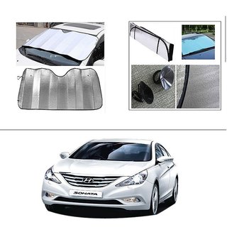Autostark Car Front Windshield Sunshade Double Side Silver Autostark Car Front Windshield Sunshade Double Side Silver Bubble Cotton Rear Sun Shade For Hyundai