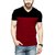 Veirdo Men's Maroon V-Neck T-shirt