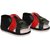 Wonderkids Casual Sandals With Velcro Strap - Black  Red (3-6 Months)