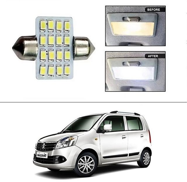 Buy Autostark 16 Smd Led 31mm Dome Roof Light White Maruti Suzuki Wagon R Duo Online 199 From Shopclues