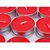 6th Dimensions Scented Tea Light Set Of 50 Pieces Red Tea Light Candles