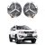 AutoStark Bike And Car Bride Super Sonix Grill Horn 12V Set Of 2 For Toyota Fortuner