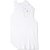 RUPA JON Men's White Cotton Vest (Pack of 5)