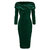 Aashish Fabrics - Bottle Green Layer Dress