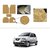 AutoStark Anti Slip Noodle Car Floor Mats Set of 5-Beige For Hyundai Santro Xing