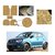 AutoStark Anti Slip Noodle Car Floor Mats Set of 5-Beige For Maruti Suzuki Ignis