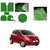AutoStark Anti Slip Noodle Car Floor Mats Set of 5-Green For Maruti Suzuki Ritz