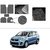AutoStark  Anti Slip Noodle Car Floor Mats Set of 5-Grey For Maruti Suzuki Ertiga