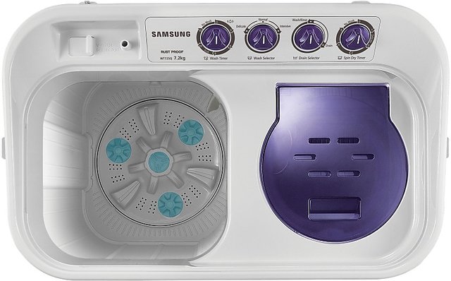 samsung 7.2 kg semi automatic washing machine wt725qpndmp xtl