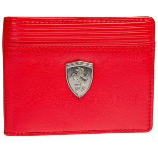puma genuine leather wallet