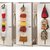 Adjustable Over Door Straps Hanger Clothes Rack Organizer 16 Hooks-Suitable For Door (Colour May Vary)