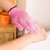 Set Of 2 Pair Bath Gloves Spa Massage Body Scrubber Cleaner (Colour May Vary)