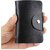 Leatherite Soft Black Leather Credit Card Holder Wallet