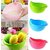 Martand Multipurpose Vegetable and Fruit Basket Cum Rice Wash Sieve Washing Bowl Colander (Random Colour)