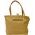 Bagizaa Beige PU Handbag For Women With Zip Closure ,Fixed Strap