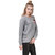 Texco Grey Distructed Patched Winter Sweatshirt