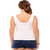Hothy Womens's White & Navy Camisole (Pack of 2)