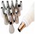 Right Traders Cakeware 12 Piece Cake Decorating Set Frosting Icing Piping Bag Tips with steel nozzles.