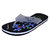 Indistar Mens Multicolored Canvas Sneakers And Haiwaii House Slippers (Pack Of 2)