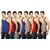 MBG Premium Quality Gym Vest Small Size Pack of 8