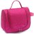 RUSH ONLINE Travel Cosmetic Hanging Bag Organizer for Toiletries Shave Make Up Kit pouch Pink