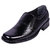 Somugi Genuine Leather Black Formal Slip on shoes