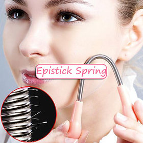Facial Hair Removal Spring,Epicare Epilator Epistick Remover Tweezer Stick TWO